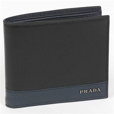 prada men wallets|Prada men's wallet saffiano.